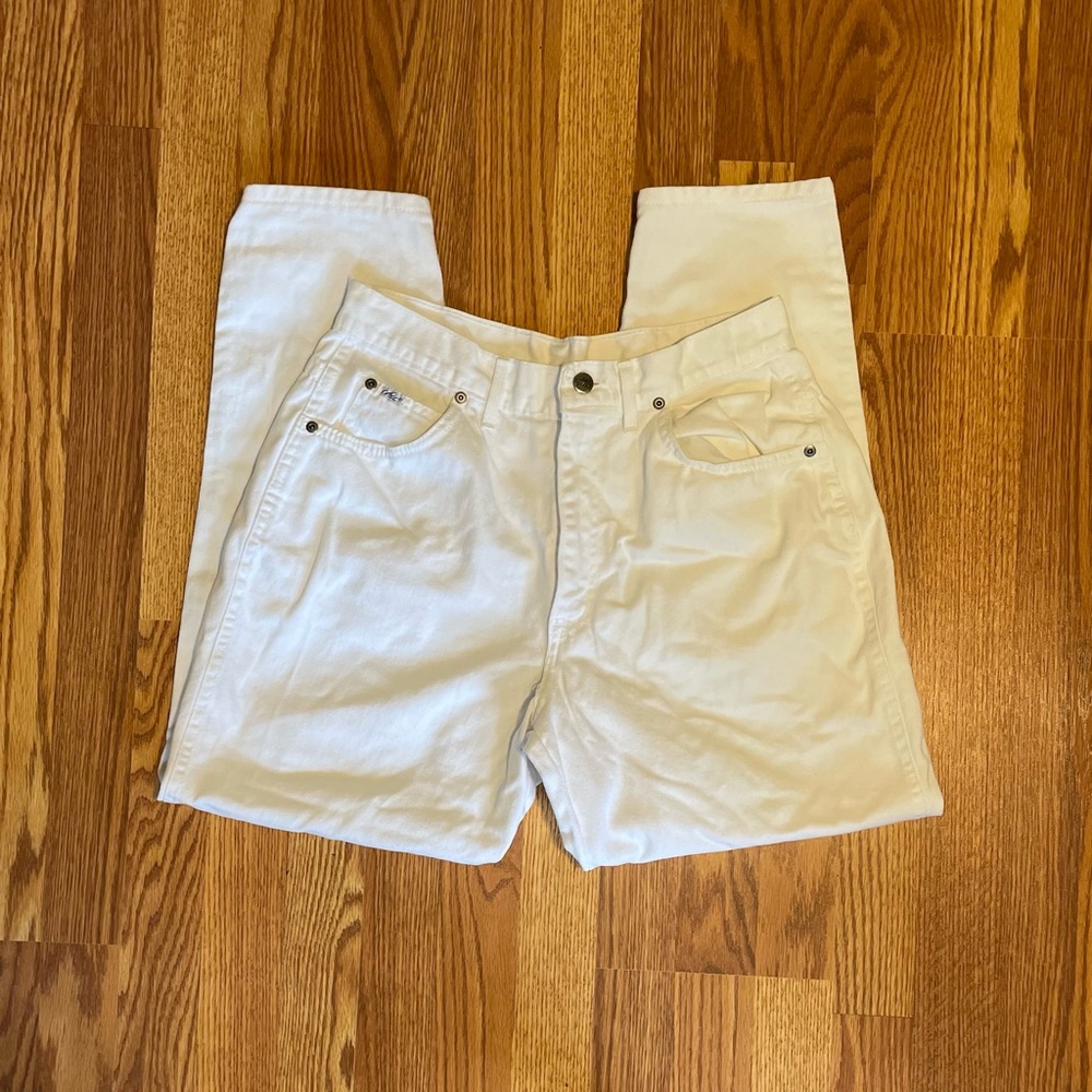 Chic White Denim Jeans